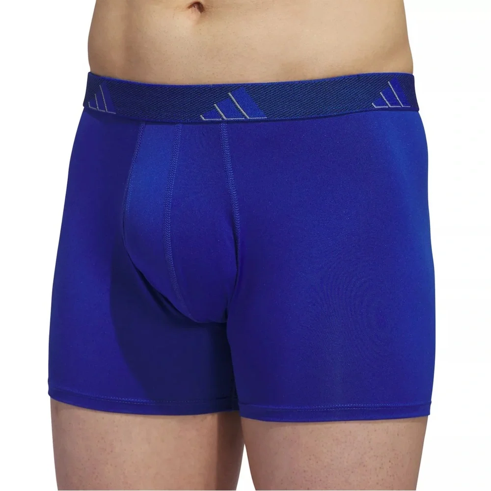 adidas 3-PK Microfiber Comfort Fit Boxer Briefs SM NWT